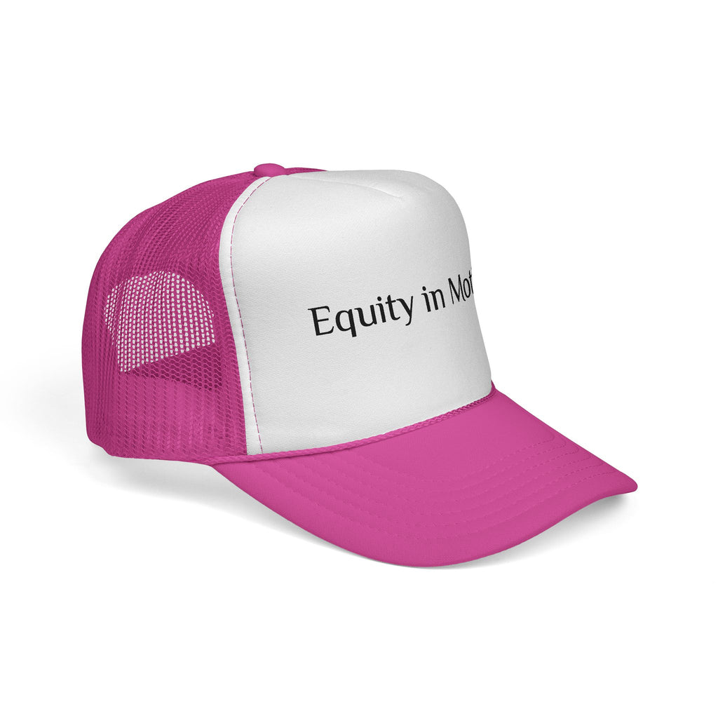 Equity in Motion Trucker Hat — Message Cap for Activism & Social Justice