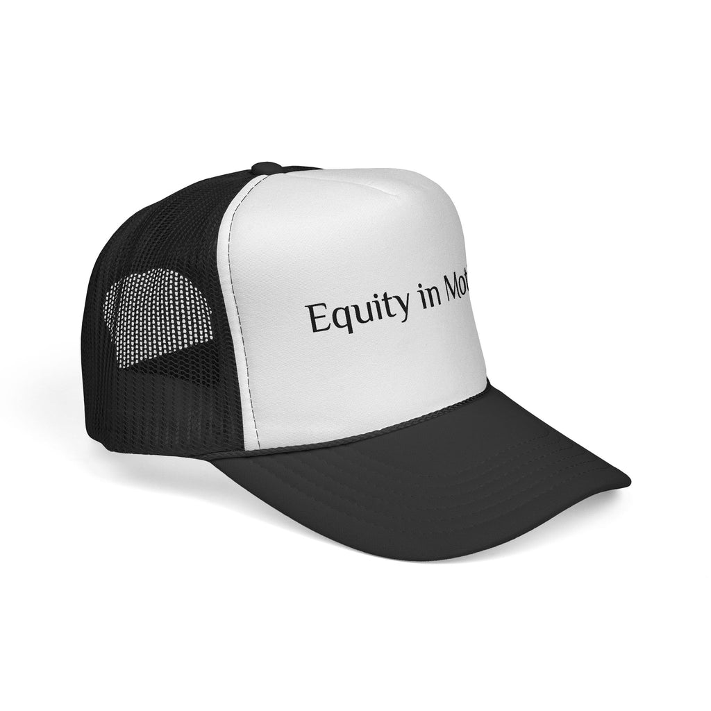 Equity in Motion Trucker Hat — Message Cap for Activism & Social Justice