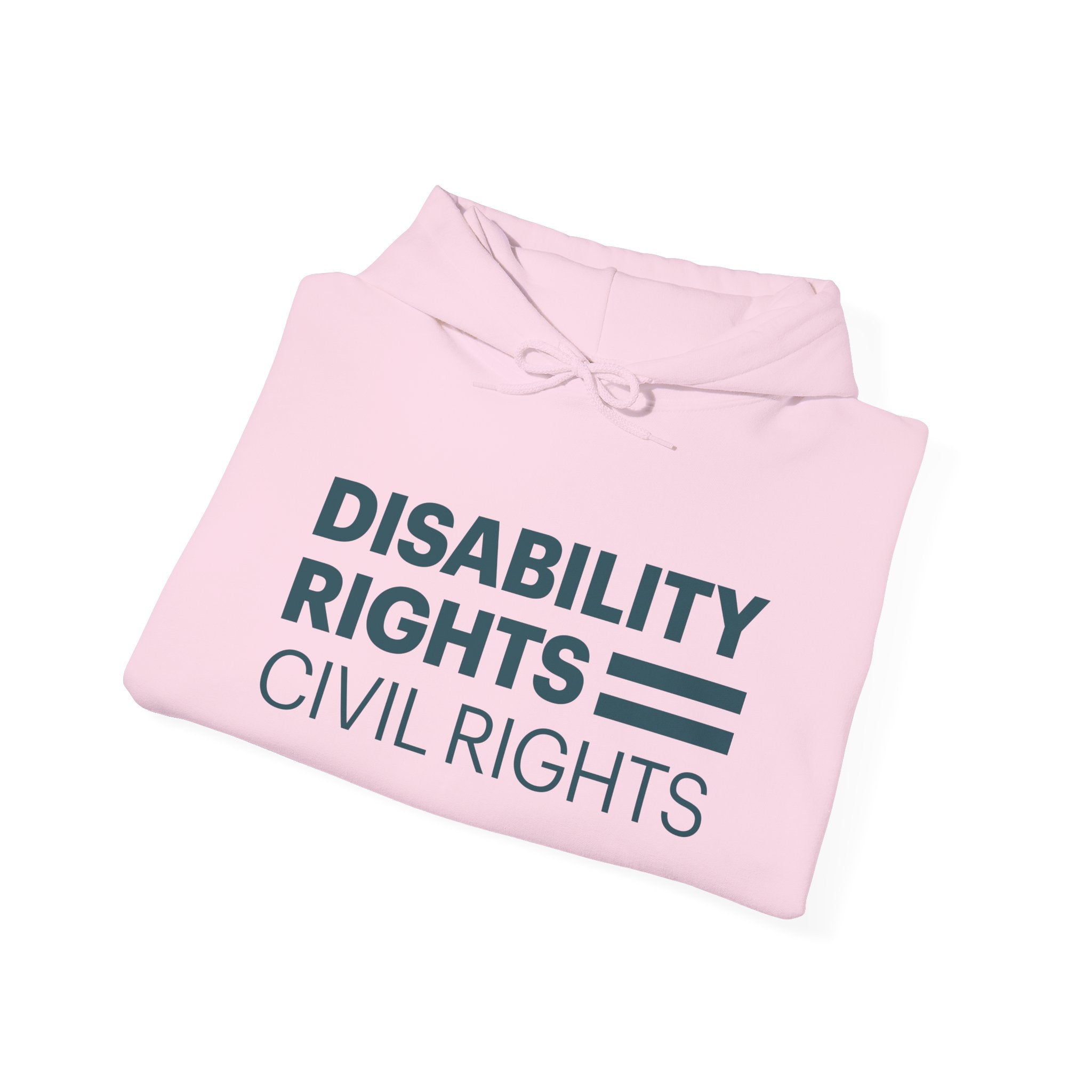 'Disability Rights are equal to Civil Rights' Advocacy Hoodie