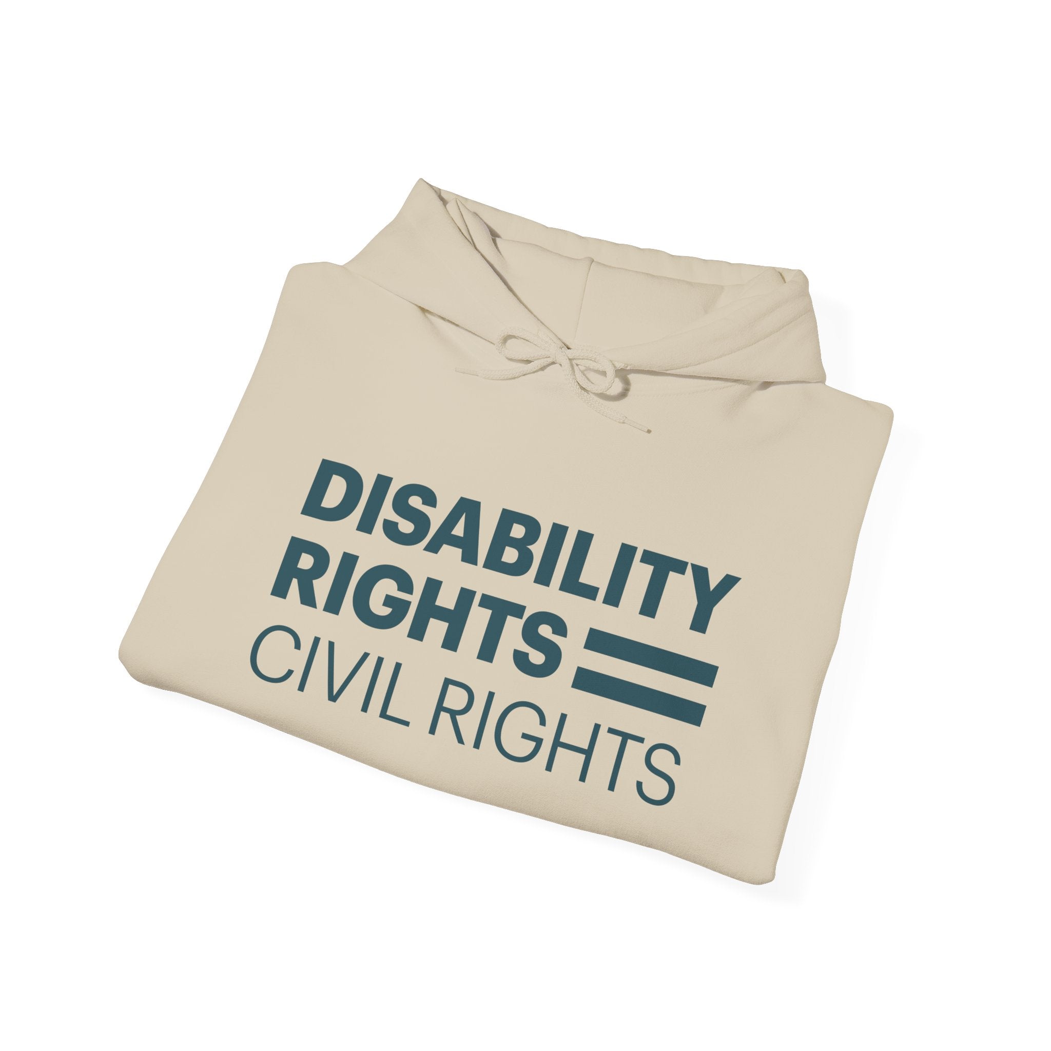 'Disability Rights are equal to Civil Rights' Advocacy Hoodie