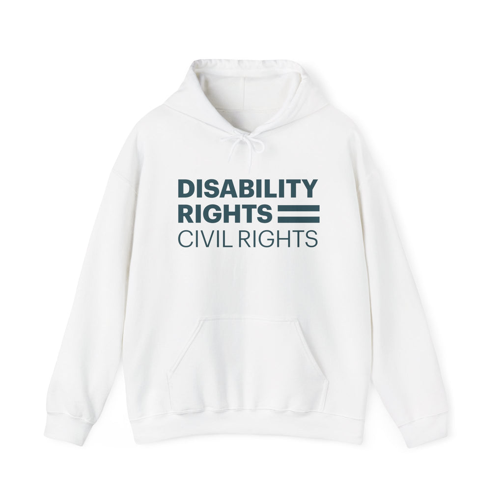 'Disability Rights are equal to Civil Rights' Advocacy Hoodie