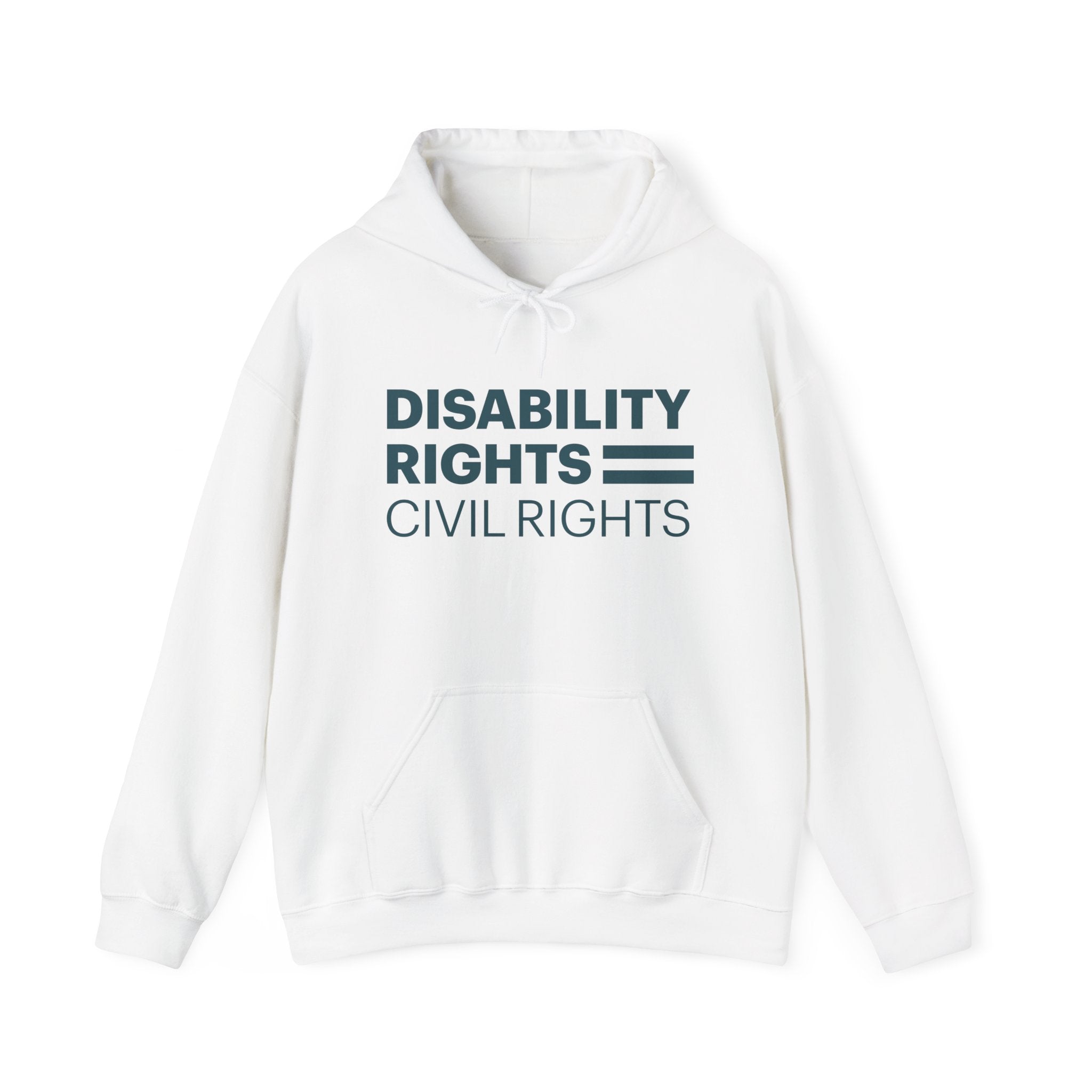 'Disability Rights are equal to Civil Rights' Advocacy Hoodie