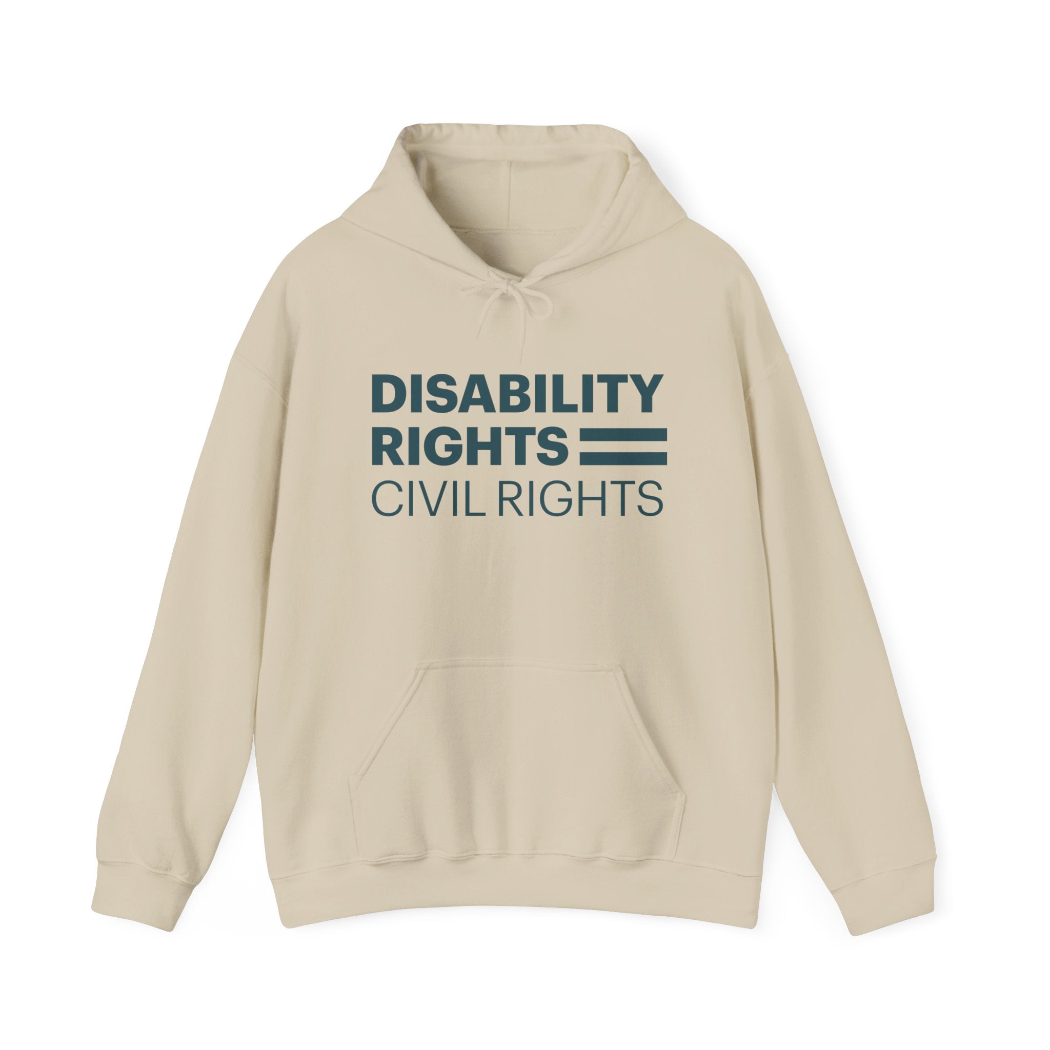 'Disability Rights are equal to Civil Rights' Advocacy Hoodie