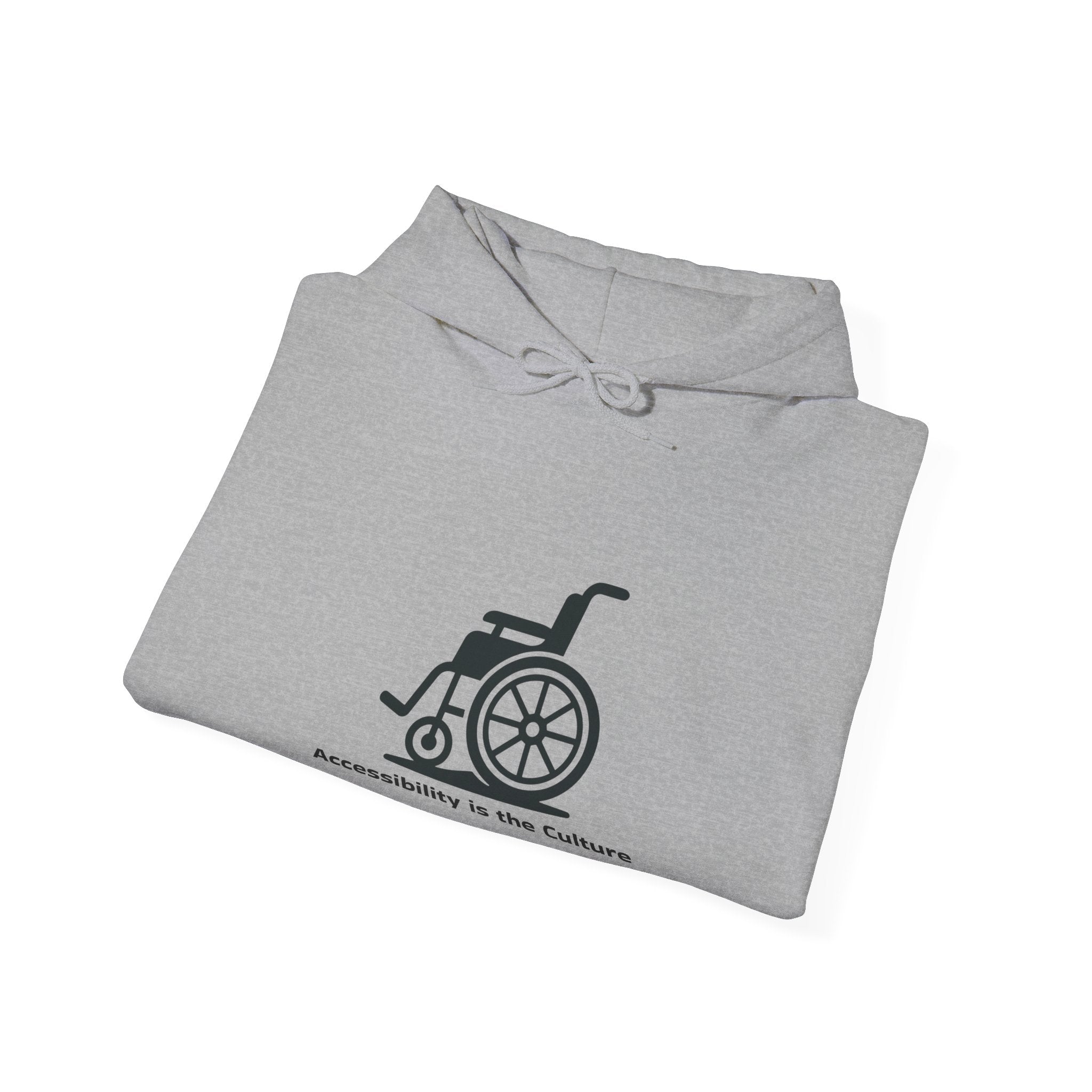 Accessibility Is the Culture Hoodie — Wheelchair Pride Disability Awareness Sweatshirt