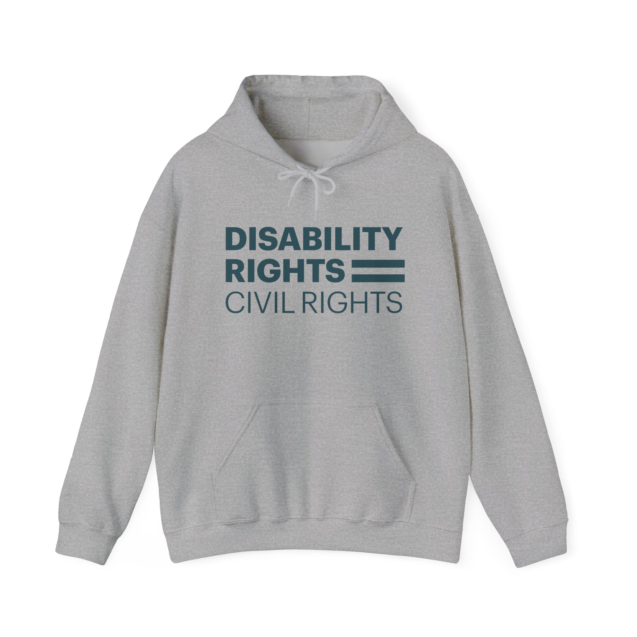'Disability Rights are equal to Civil Rights' Advocacy Hoodie