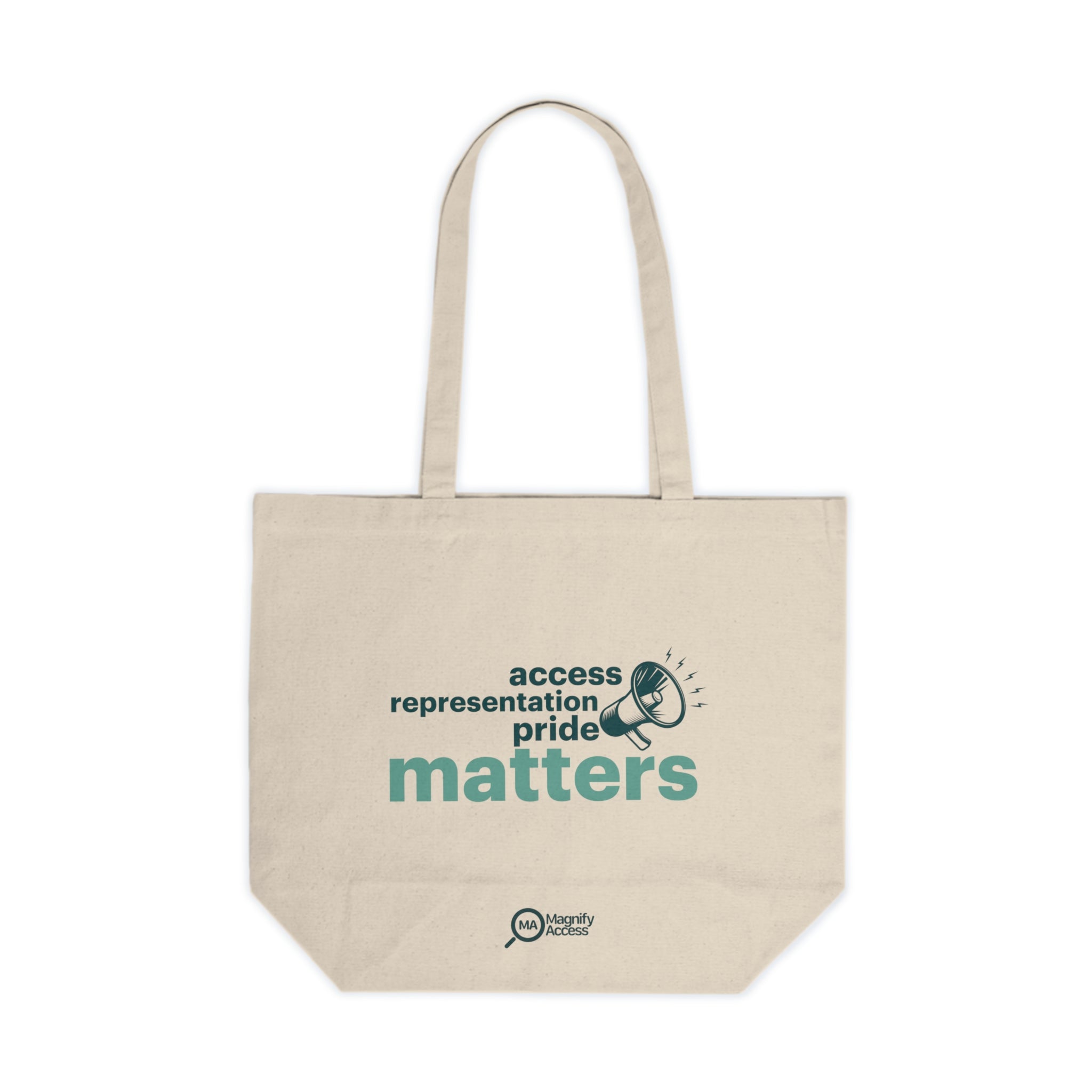Access Representation Pride Matters Canvas Tote Bag