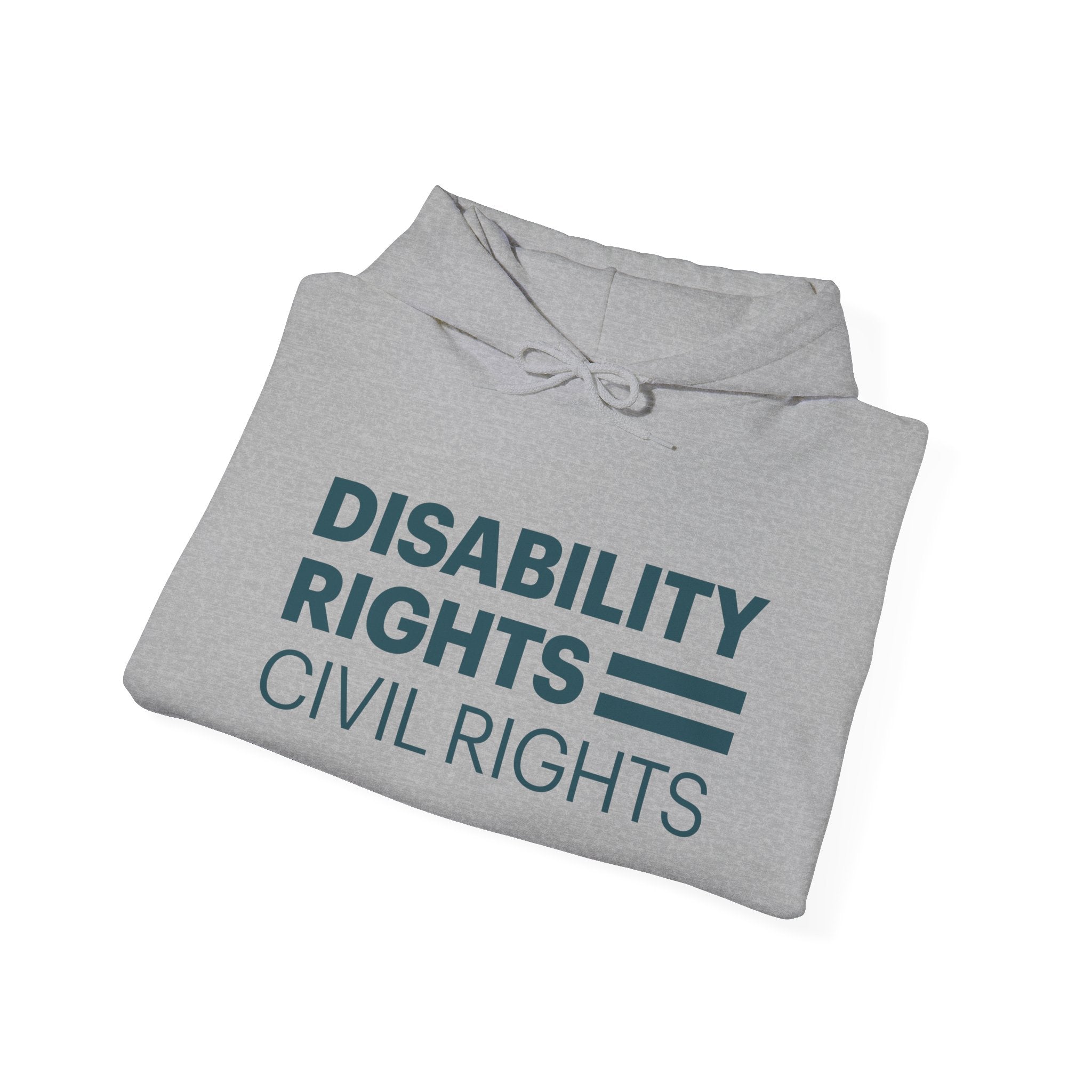 'Disability Rights are equal to Civil Rights' Advocacy Hoodie