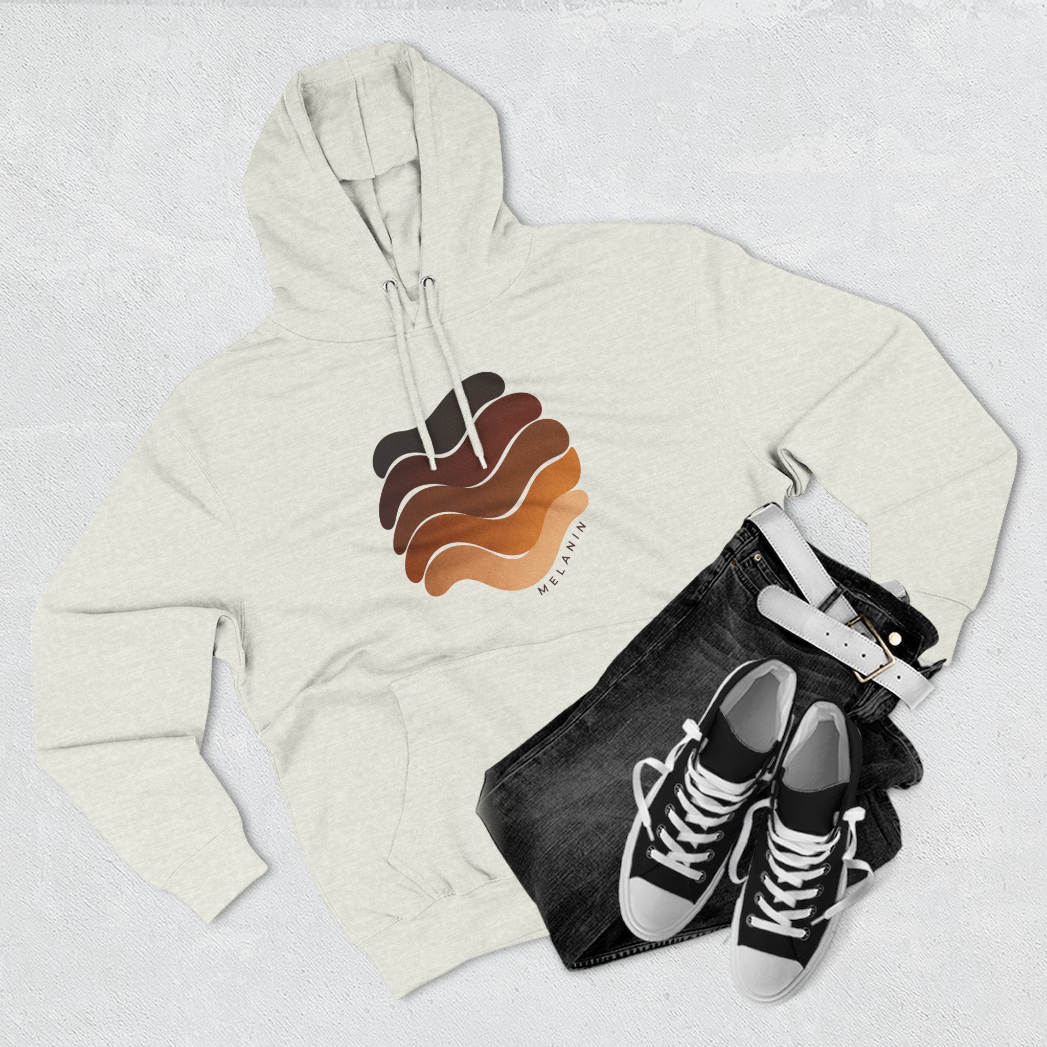 Melanin Graphic Hoodie —  Pullover