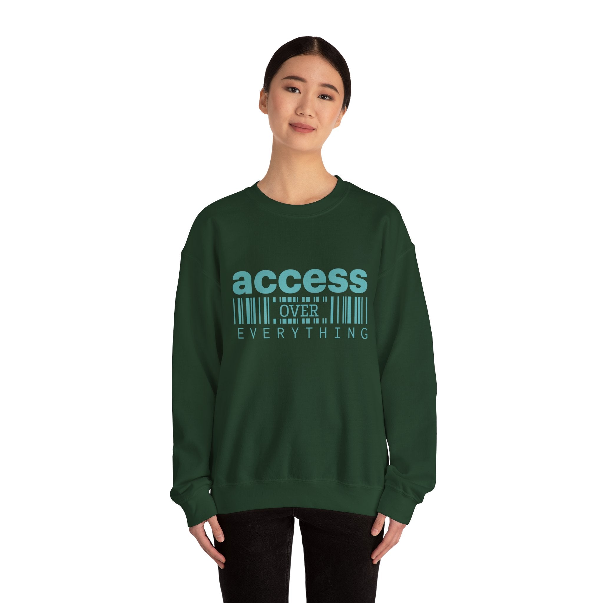 Access Over Everything Crewneck Sweatshirt