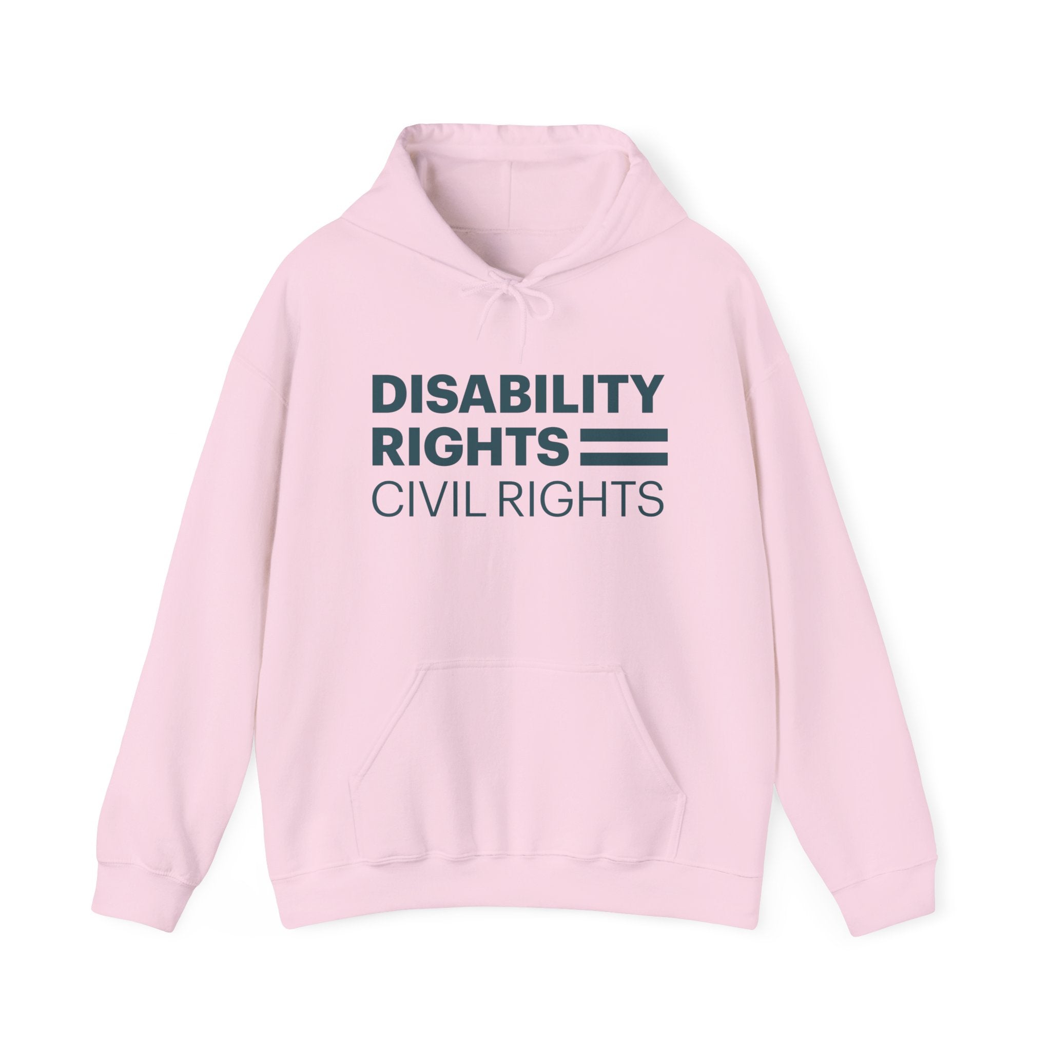 'Disability Rights are equal to Civil Rights' Advocacy Hoodie