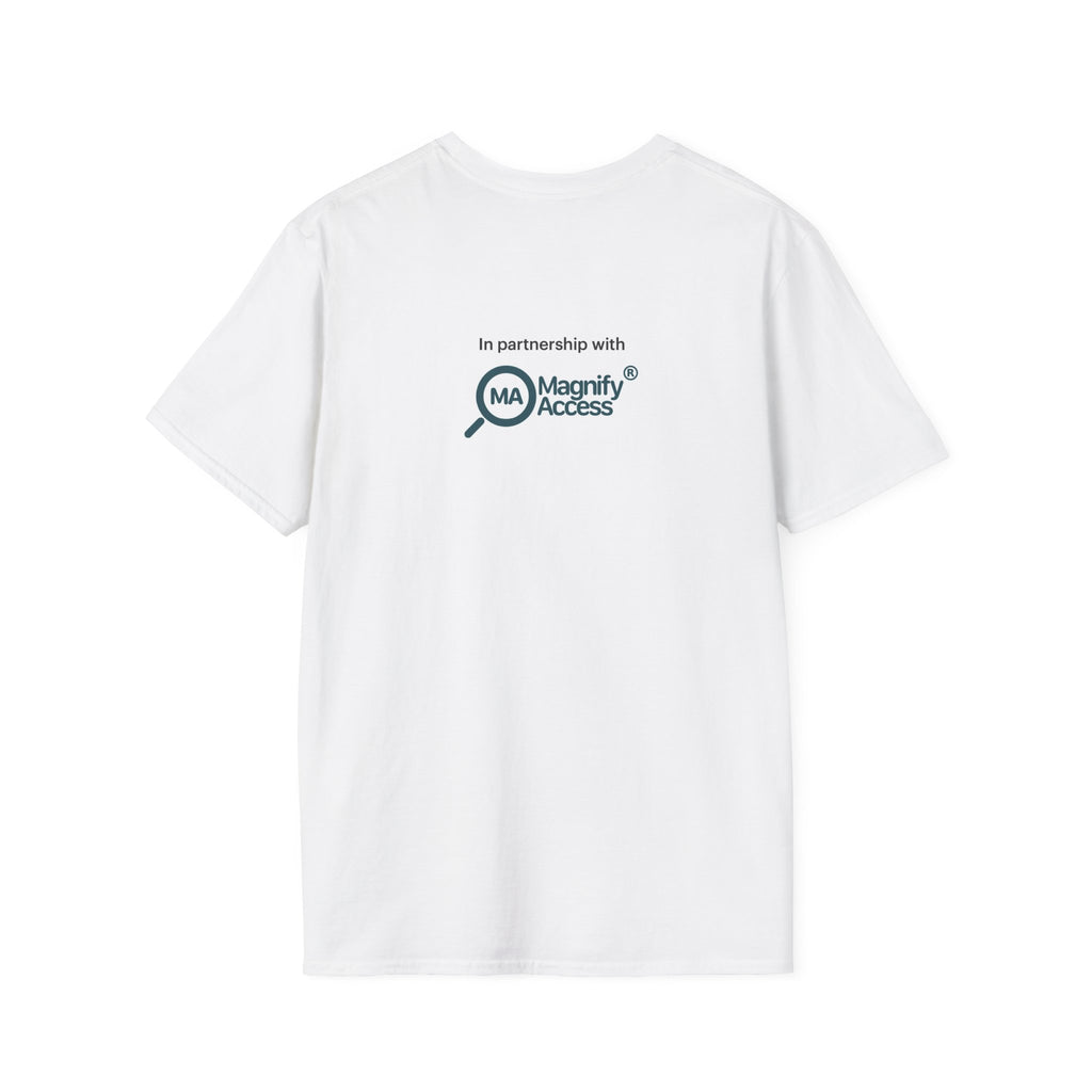 NOAT Conference '26 Assistive Technology T-Shirt — "Helping the World Know AT"