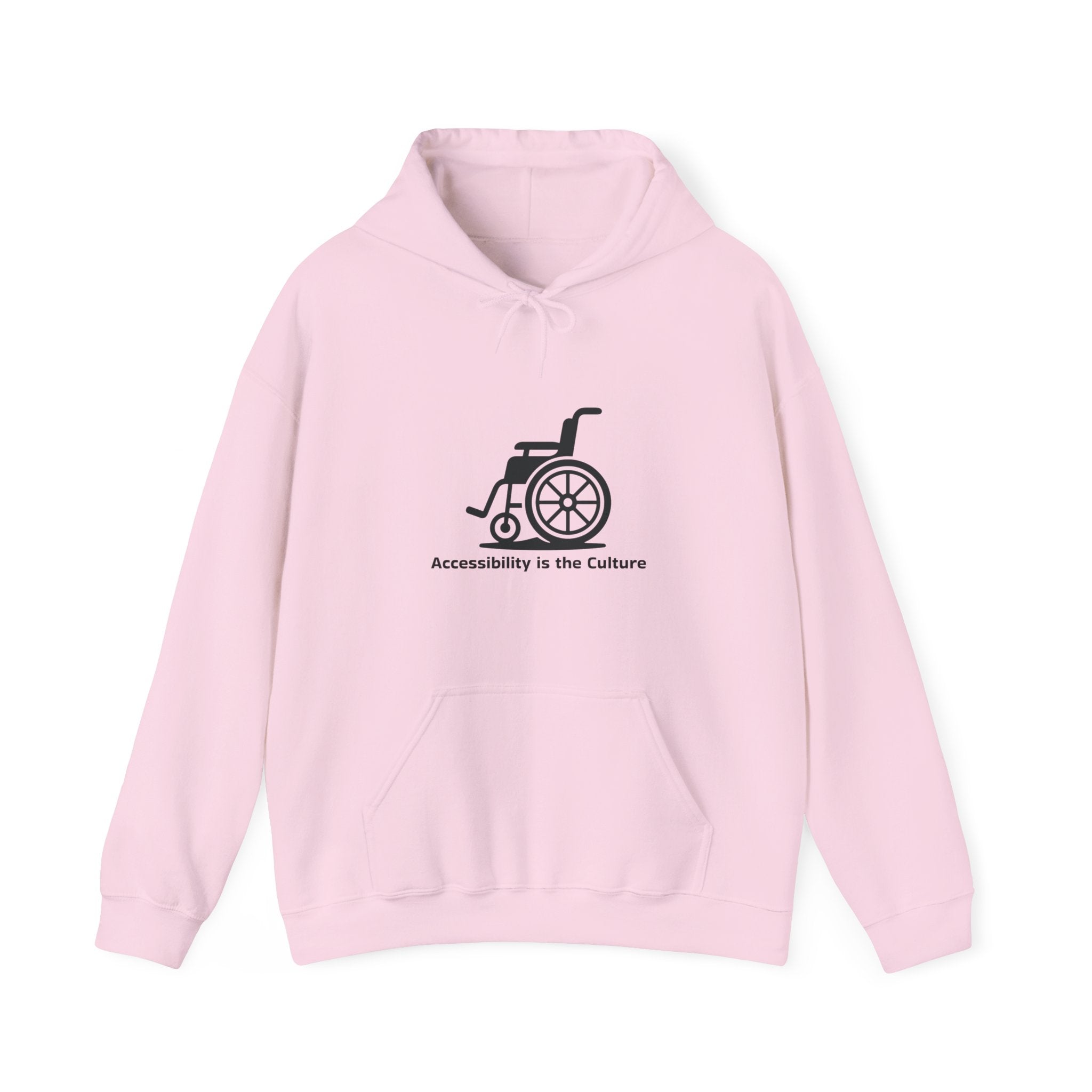 Accessibility Is the Culture Hoodie — Wheelchair Pride Disability Awareness Sweatshirt
