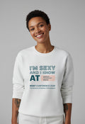 NOAT Conference '26 Assistive Technology Crewneck Sweatshirt — "I'm Sexy and I Know AT"