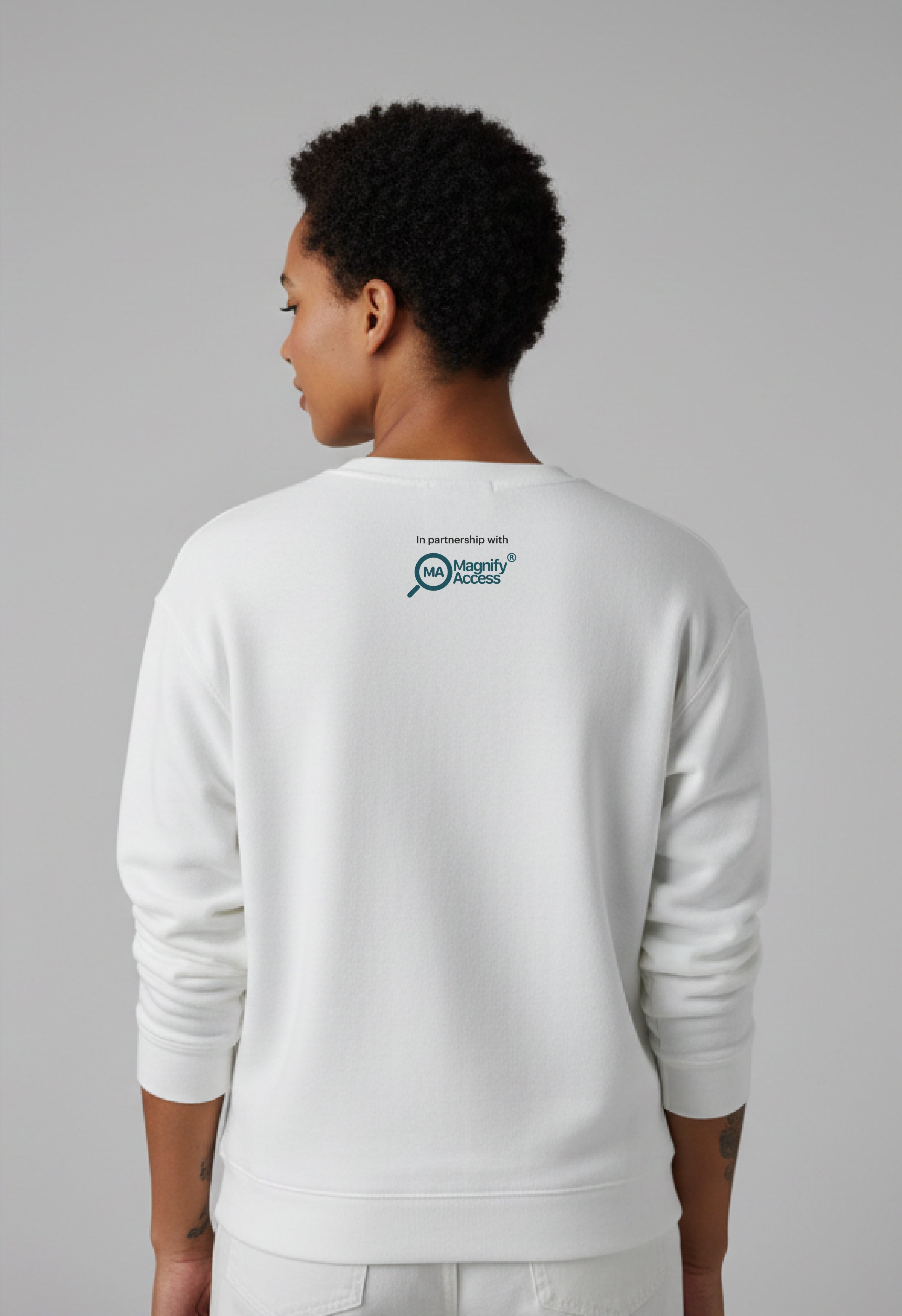 NOAT Conference '26 Assistive Technology Crewneck Sweatshirt  — "Helping the World Know AT"