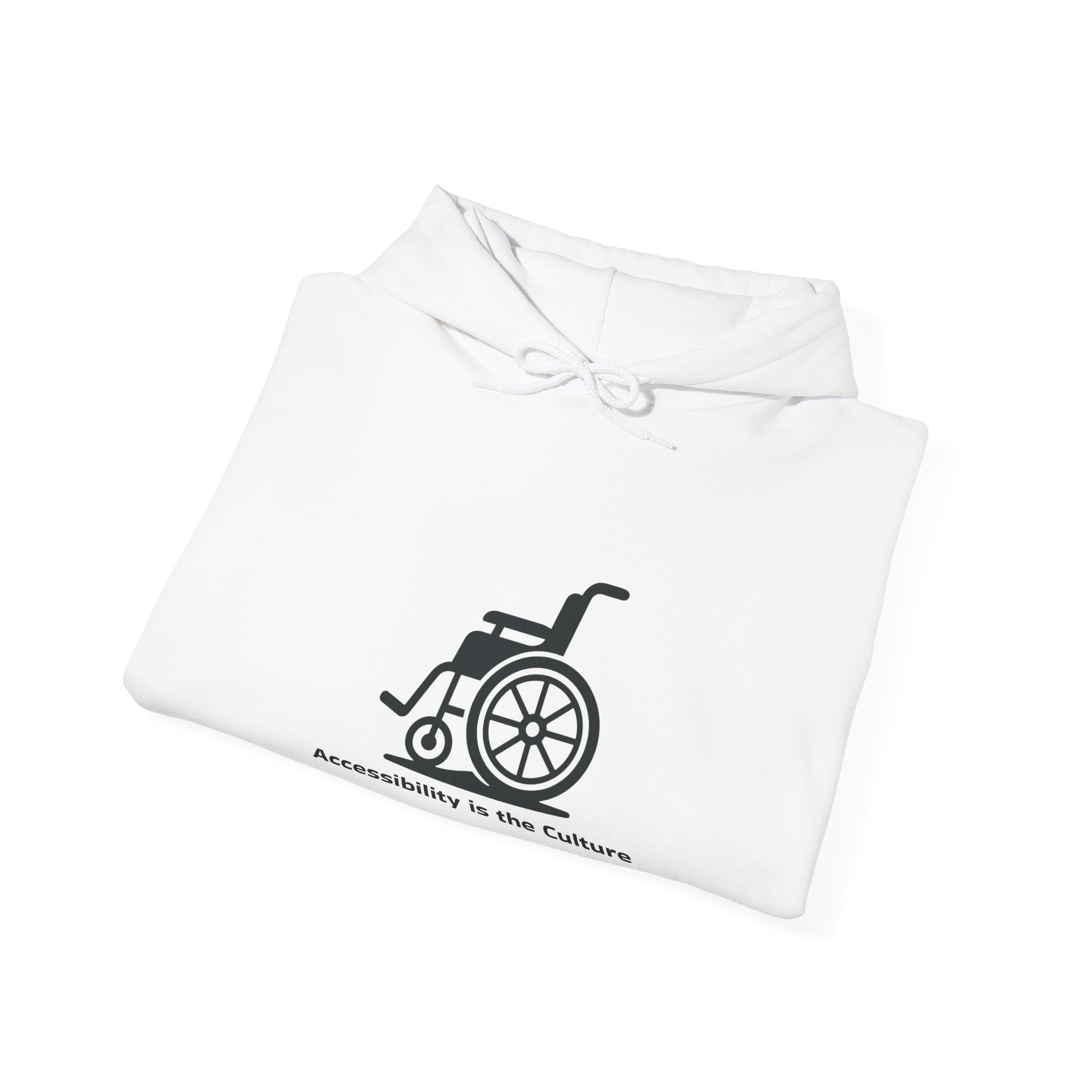 Accessibility Is the Culture Hoodie — Wheelchair Pride Disability Awareness Sweatshirt