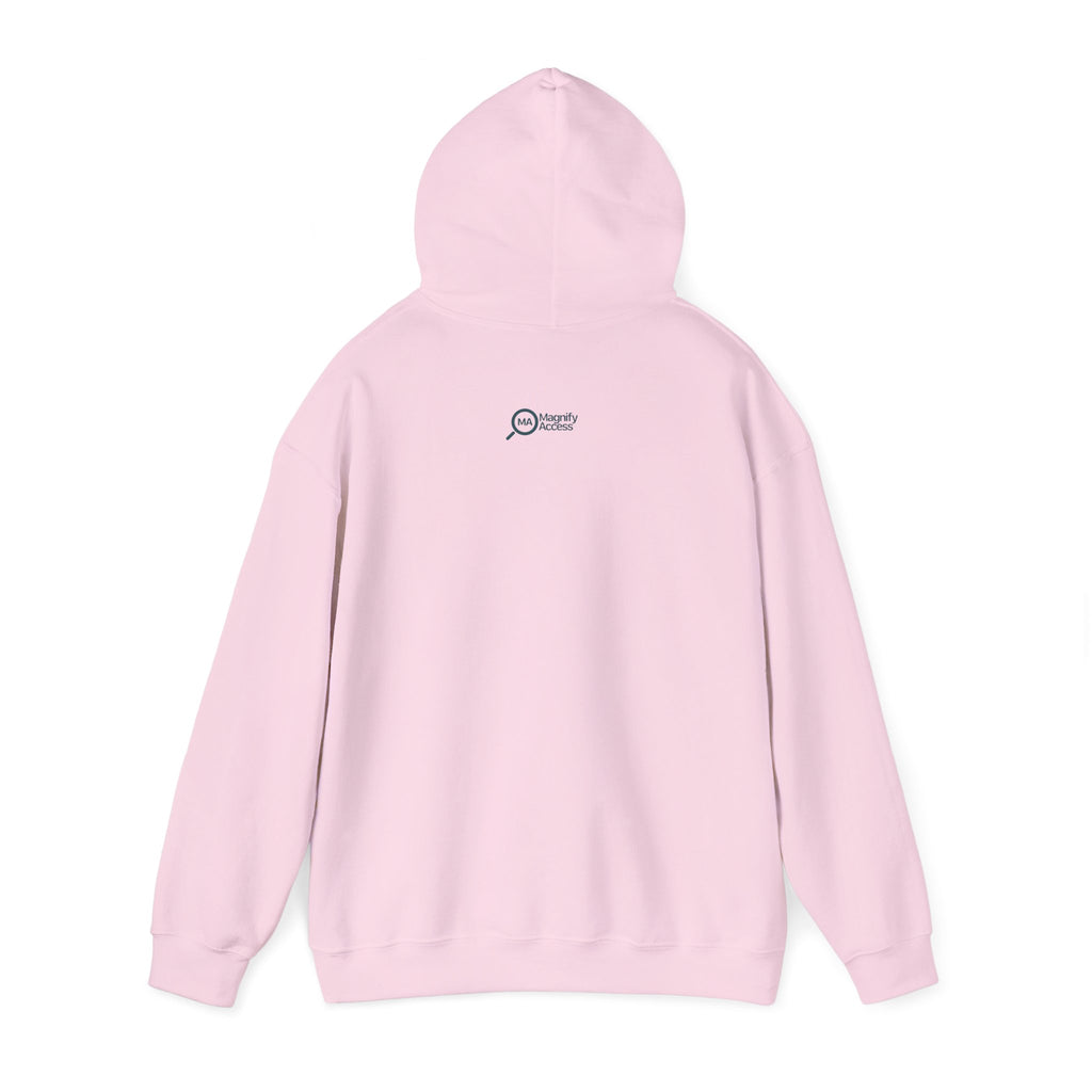 Inclusion Looks Good On You Hoodie - Inclusive Message Sweatshirt