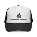 Accessibility Is the Culture Trucker Cap — Wheelchair Pride Mesh Hat