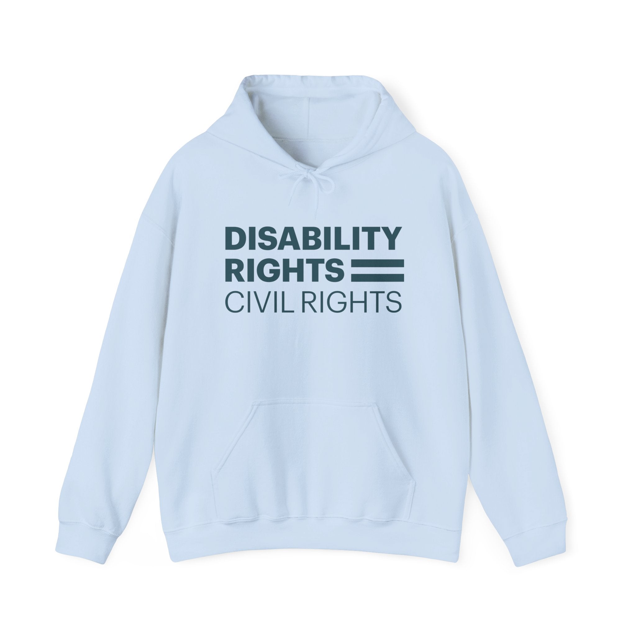 'Disability Rights are equal to Civil Rights' Advocacy Hoodie
