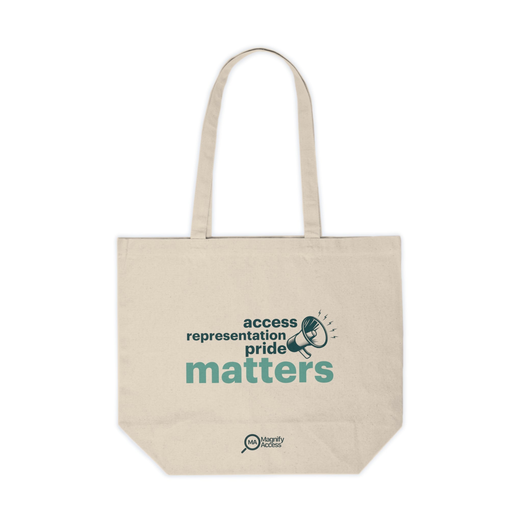 Access Representation Pride Matters Canvas Tote Bag