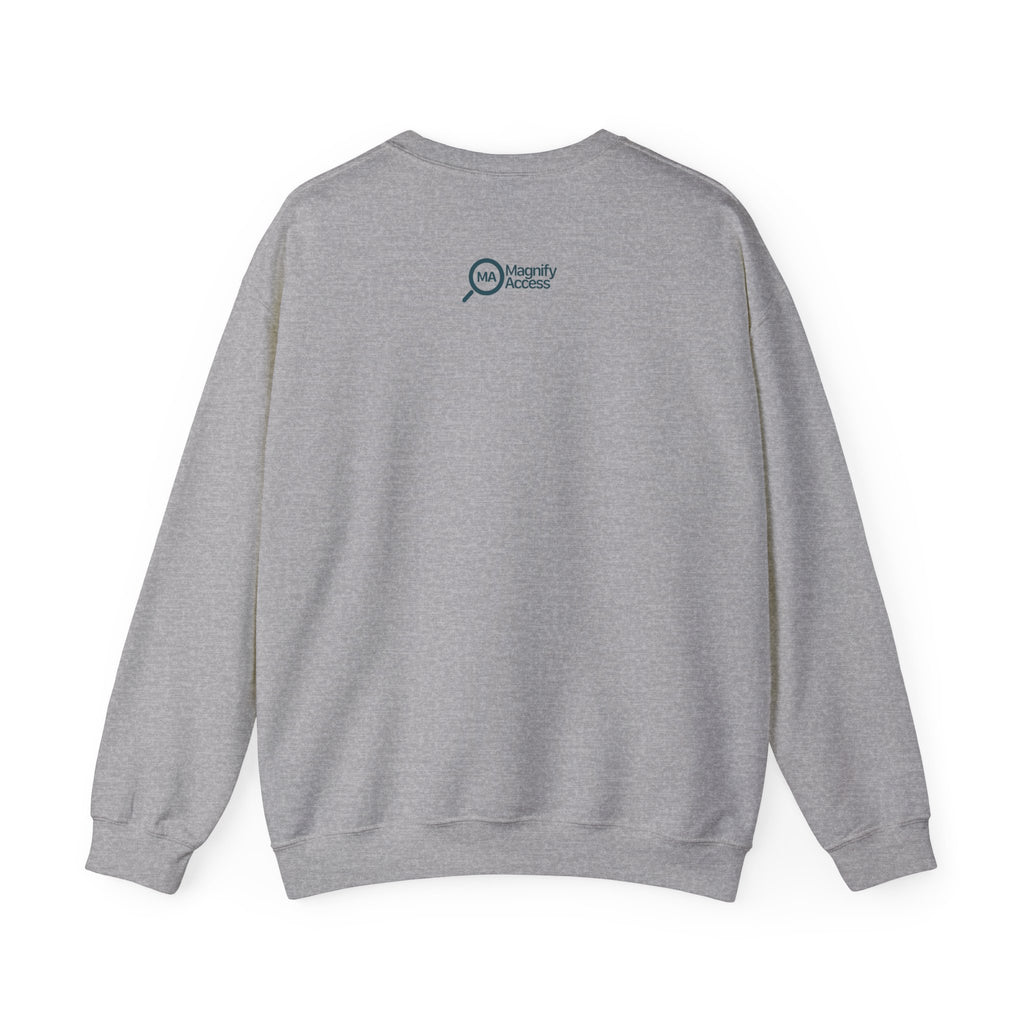 Barrier Tree Wellness Crewneck Sweatshirt — Minimal Botanical Logo Pullover