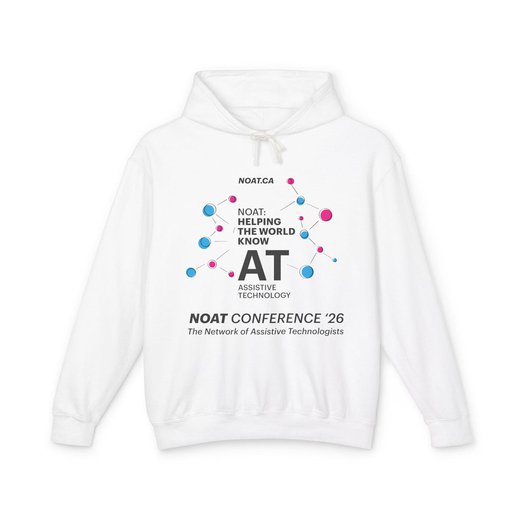 NOAT Conference '26 Hoodie — Network of Assistive Technologists Logo Sweatshirt