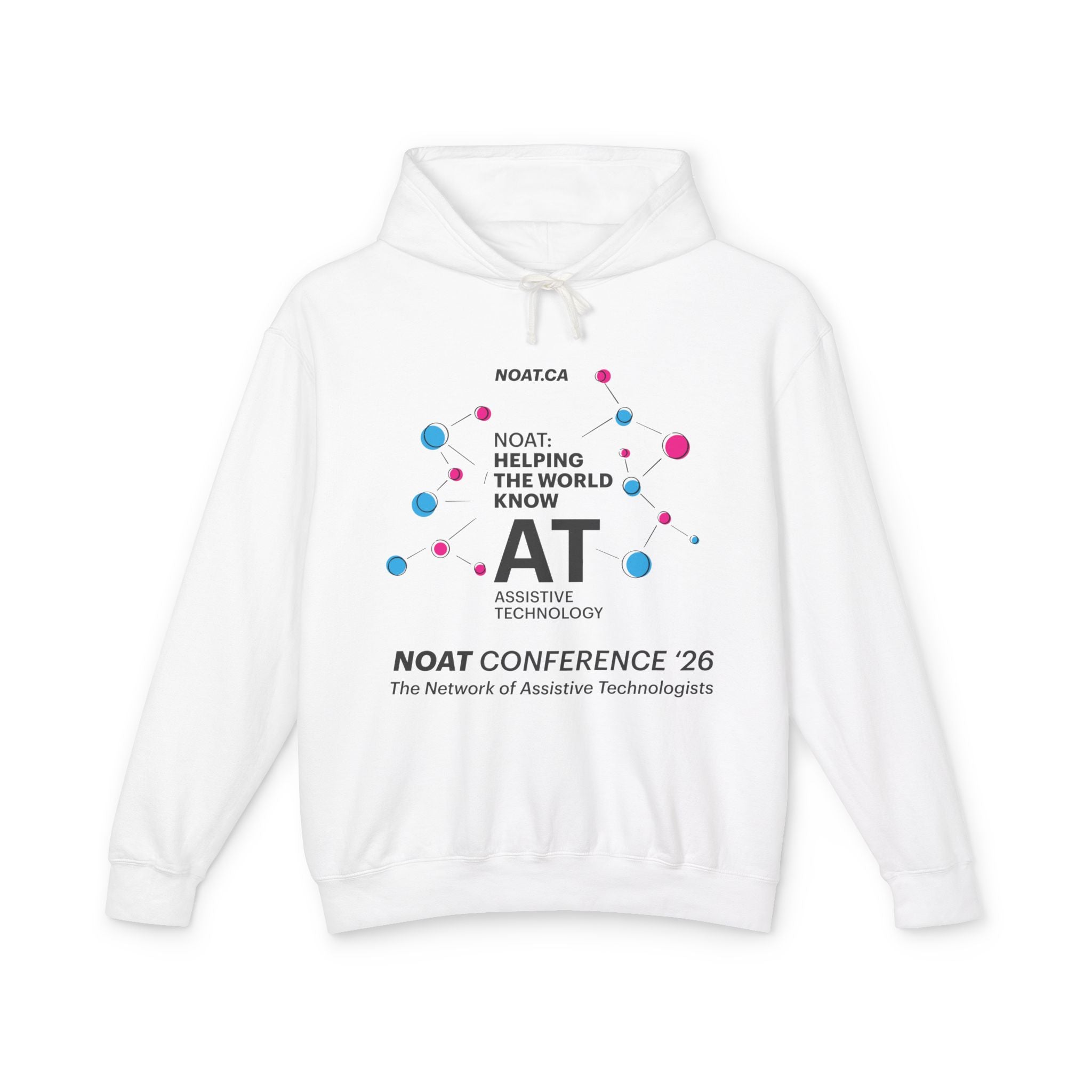 NOAT Conference '26 Hoodie — Network of Assistive Technologists Logo Sweatshirt