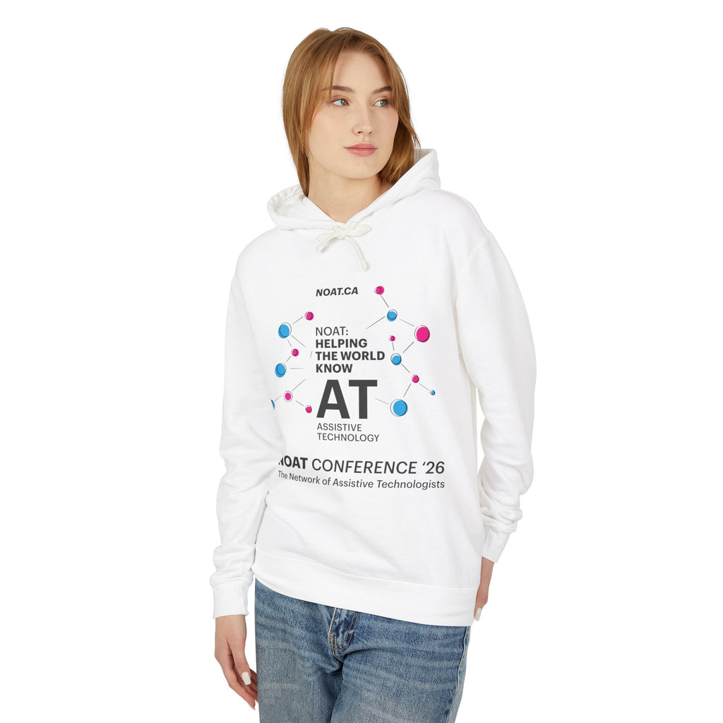 NOAT Conference '26 Hoodie — Network of Assistive Technologists Logo Sweatshirt