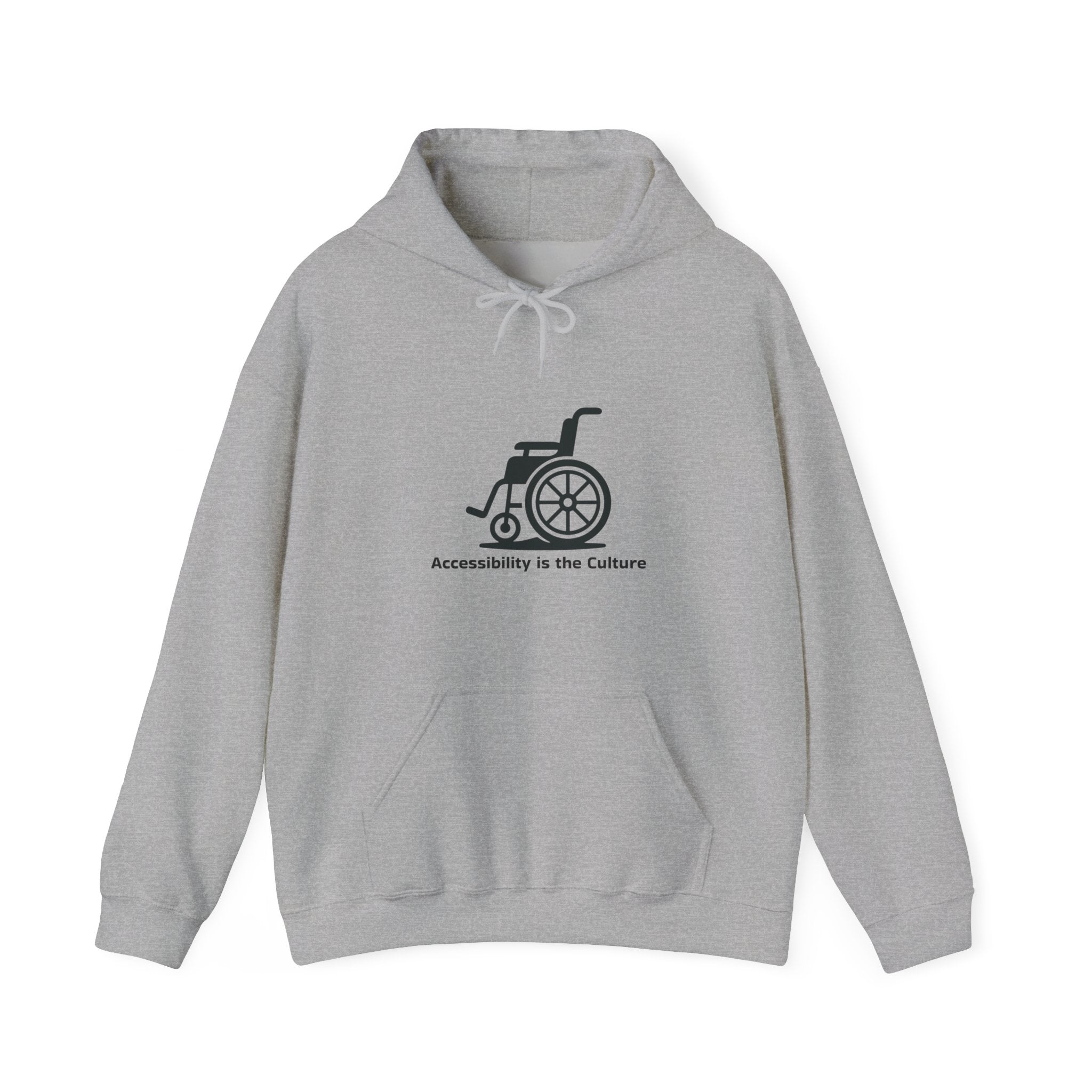 Accessibility Is the Culture Hoodie — Wheelchair Pride Disability Awareness Sweatshirt