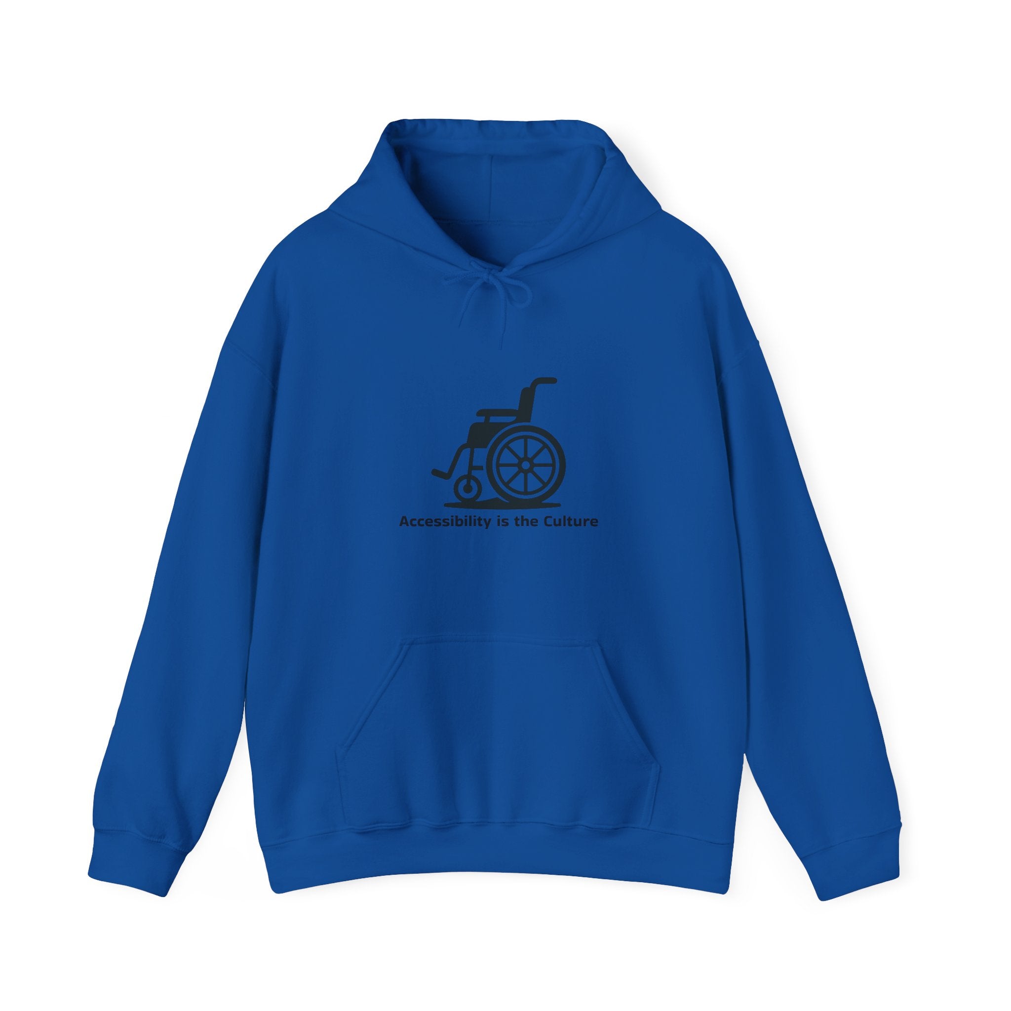 Accessibility Is the Culture Hoodie — Wheelchair Pride Disability Awareness Sweatshirt