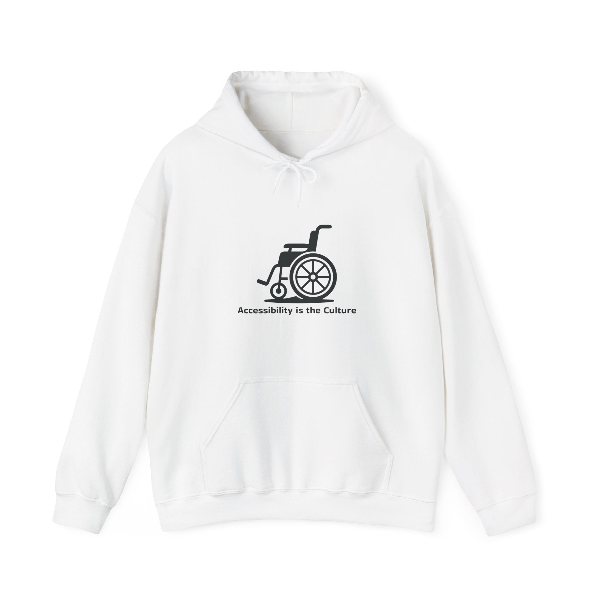 Accessibility Is the Culture Hoodie — Wheelchair Pride Disability Awareness Sweatshirt